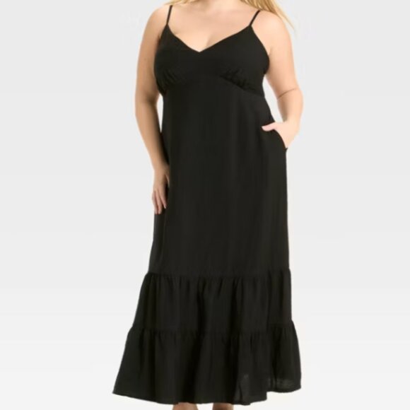 Target Open Back Maxi Dress - Picture 1 of 2
